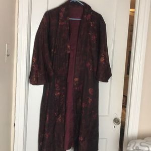 Maroon Kimono